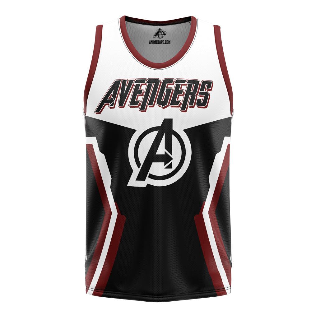 Avengers Endgame Marvel Basketball Jersey