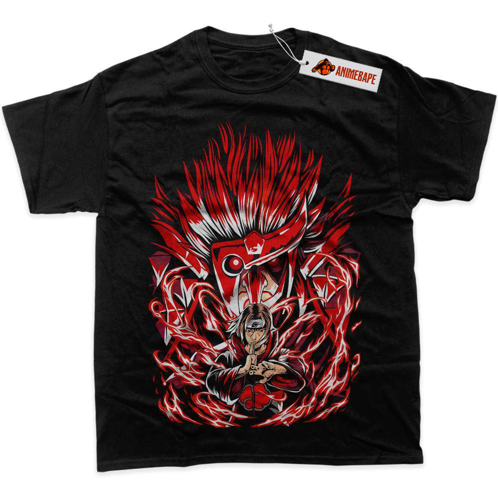 Itachi Uchiha Naruto Graphic T-Shirt, Anime Merch for Fans