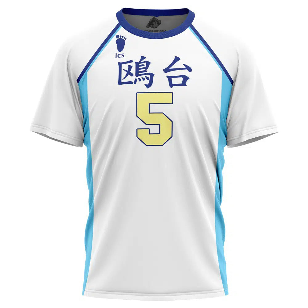 Kamomedai High Hoshiumi #5 Haikyuu T-Shirt