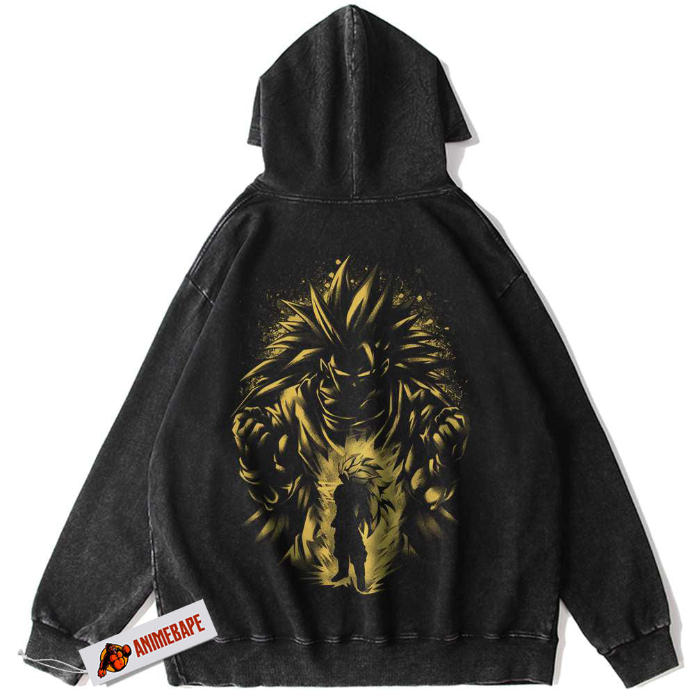 Dragon Ball Z Son Goku Vintage Hoodie for Anime Fans
