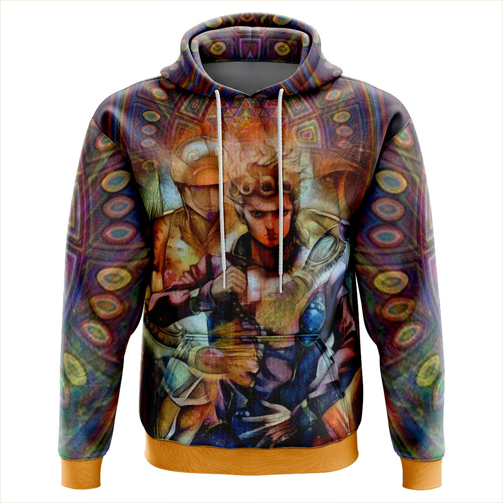 Trippy Giorno Giovanna Golden Wind Jojo's Bizarre Adventure Hoodie