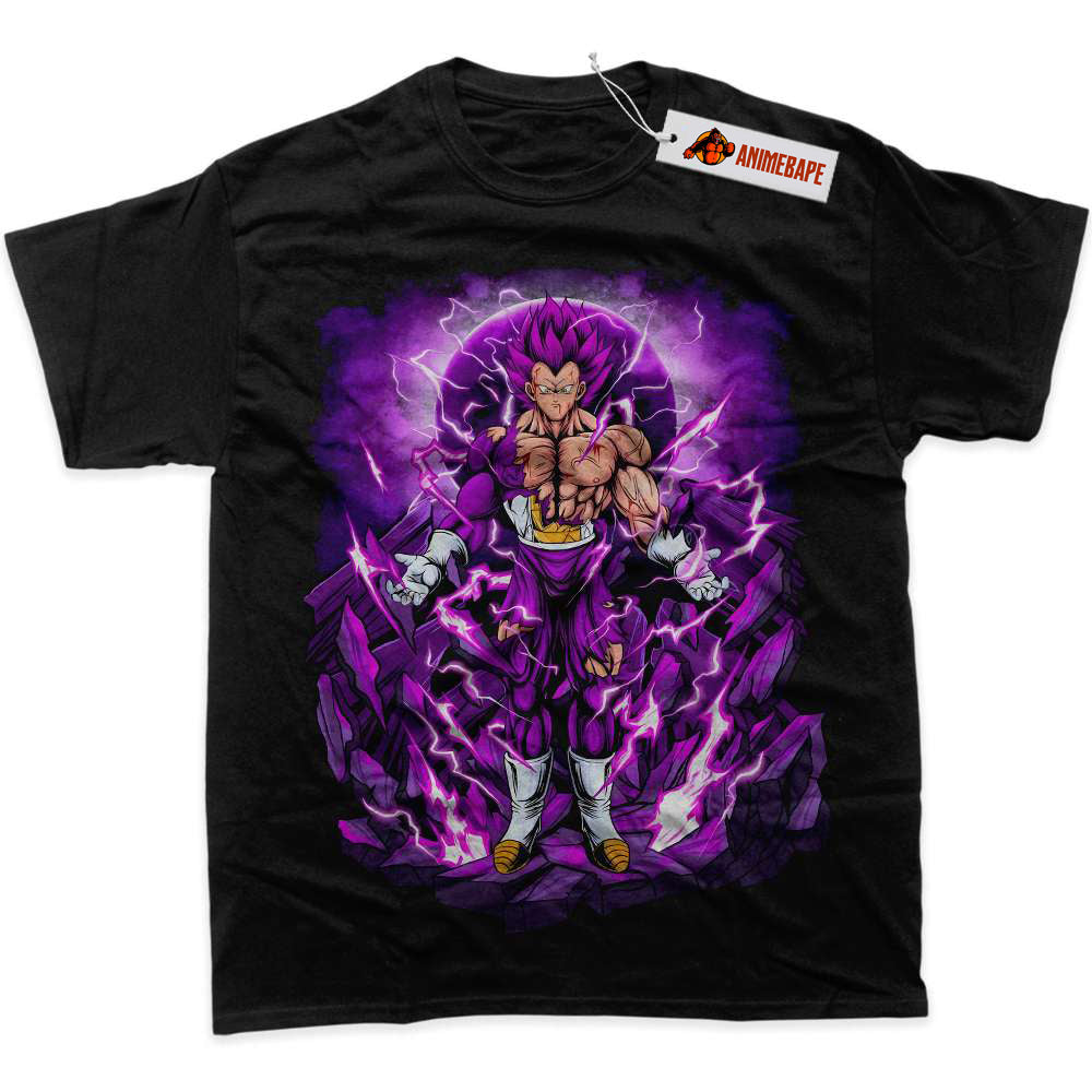 Dragon Ball Z Vegeta Graphic T-Shirt, Anime T-Shirt for Fans