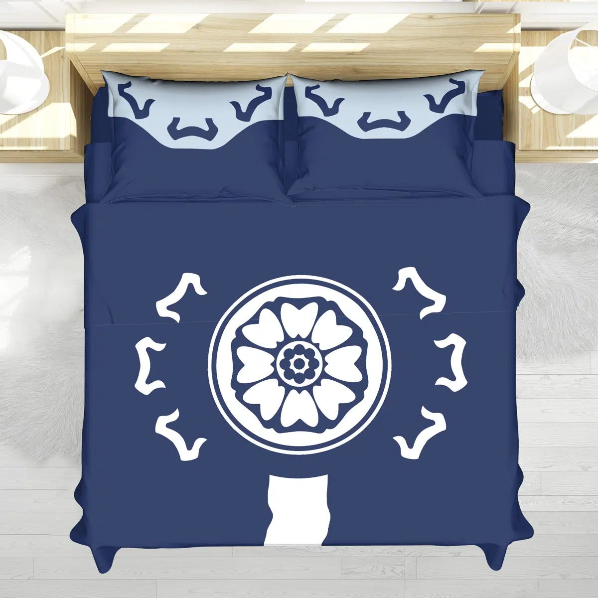 White Lotus Avatar The Last Airbender Bedding Set